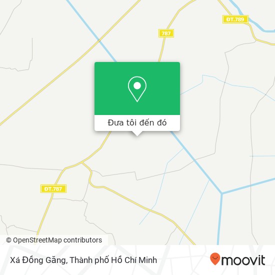 Bản đồ Xá Đồng Găng