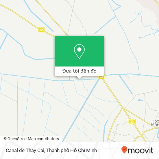 Bản đồ Canal de Thay Cai