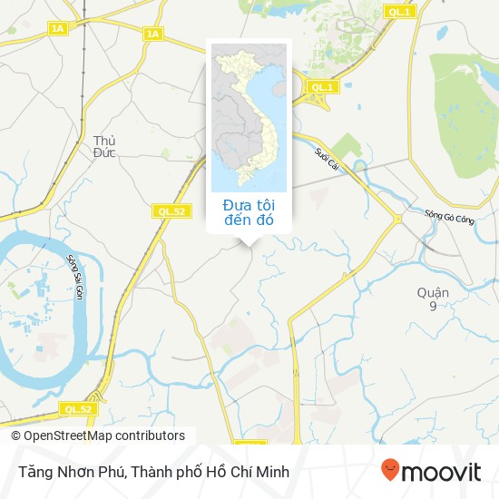 Bản đồ Tăng Nhơn Phú