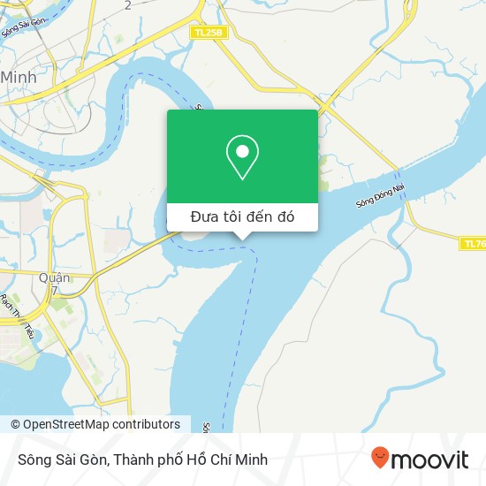 Bản đồ Sông Sài Gòn