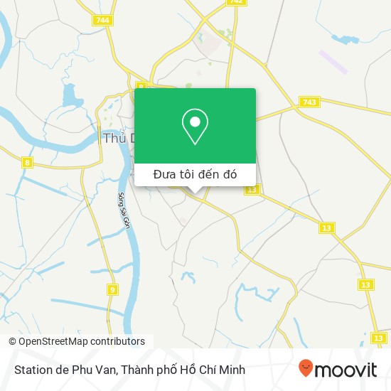 Bản đồ Station de Phu Van