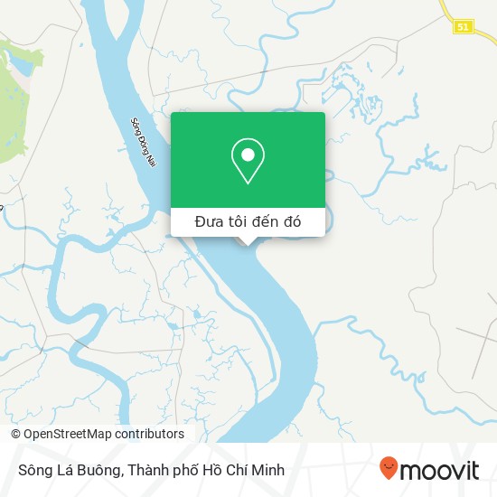 Bản đồ Sông Lá Buông