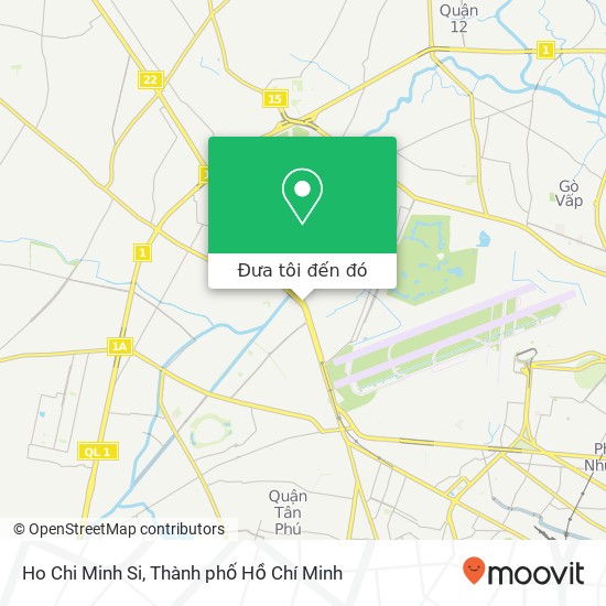 Bản đồ Ho Chi Minh Si
