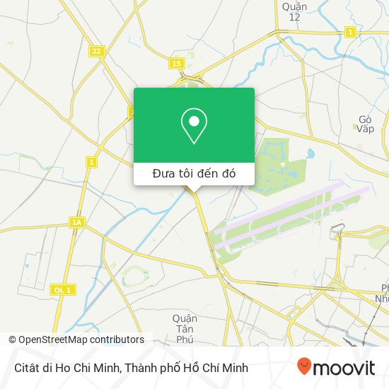 Bản đồ Citât di Ho Chi Minh