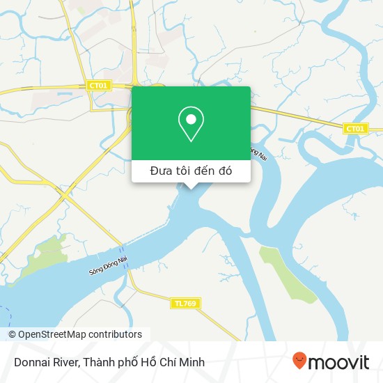 Bản đồ Donnai River