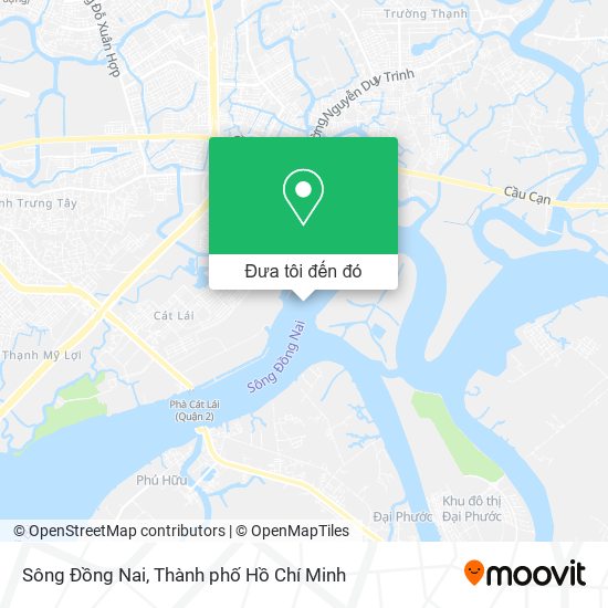Bản đồ Sông Đồng Nai