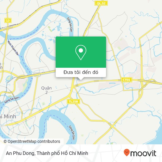 Bản đồ An Phu Dong