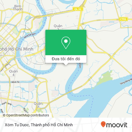Bản đồ Xóm Tu Duoc