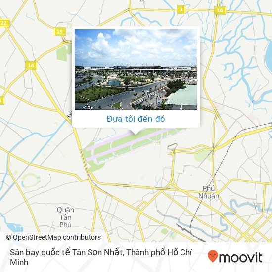 Bản đồ Sân bay quốc tế Tân Sơn Nhất