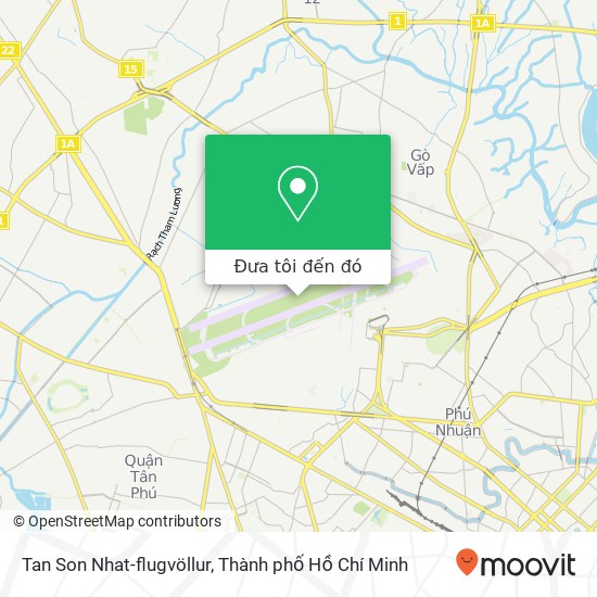 Bản đồ Tan Son Nhat-flugvöllur