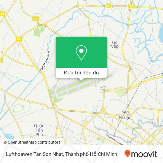 Bản đồ Lufthoawen Tan Son Nhat