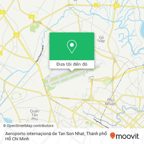 Bản đồ Aeroporto internaçionâ de Tan Son Nhat