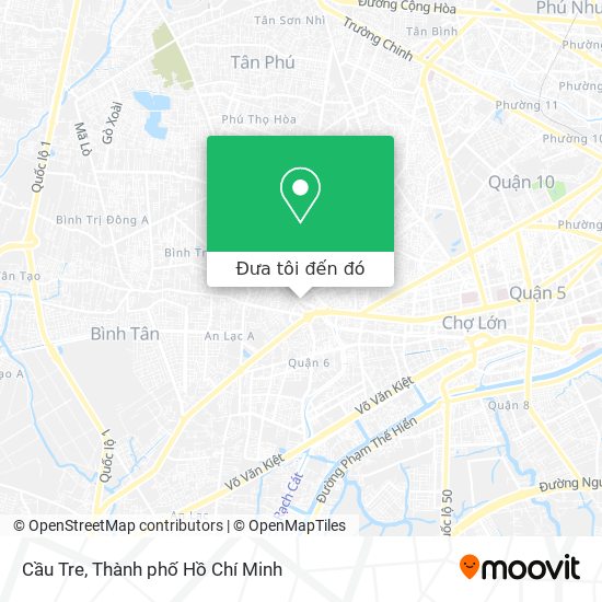 Bản đồ Cầu Tre