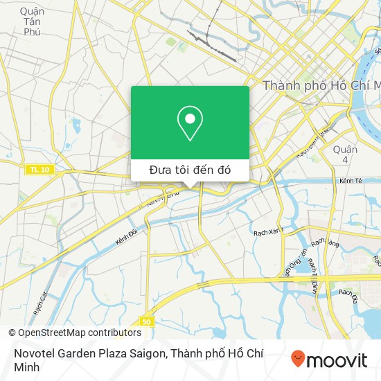 Bản đồ Novotel Garden Plaza Saigon