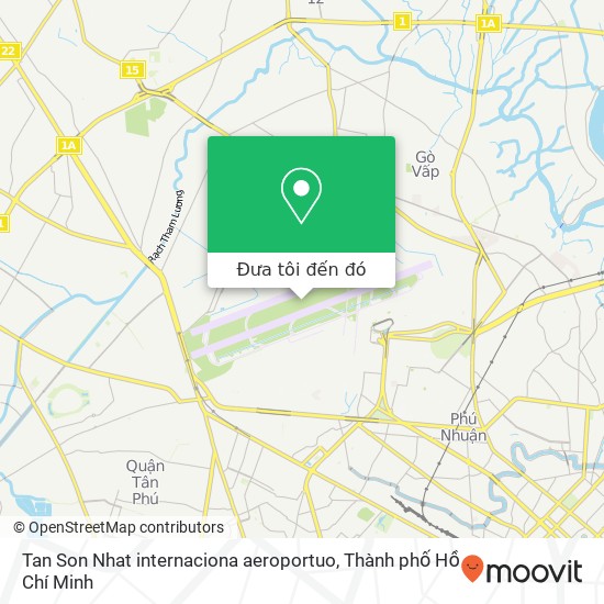 Bản đồ Tan Son Nhat internaciona aeroportuo