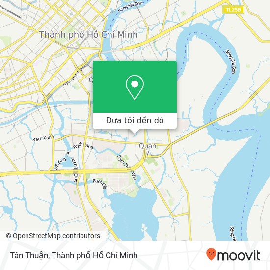 Bản đồ Tân Thuận