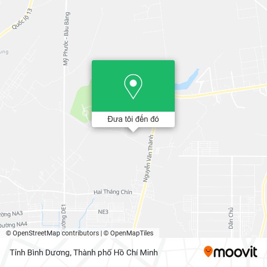 Bản đồ Tỉnh Bình Dương