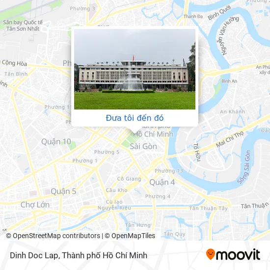 Bản đồ Dinh Doc Lap