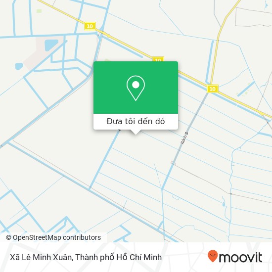 Bản đồ Xã Lê Minh Xuân