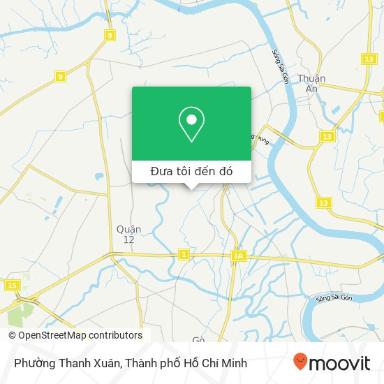 Bản đồ Phường Thanh Xuân