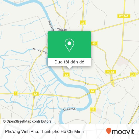 Bản đồ Phường Vĩnh Phú