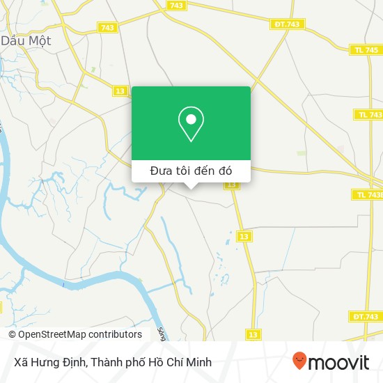 Bản đồ Xã Hưng Định