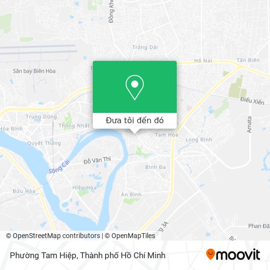 Bản đồ Phường Tam Hiệp