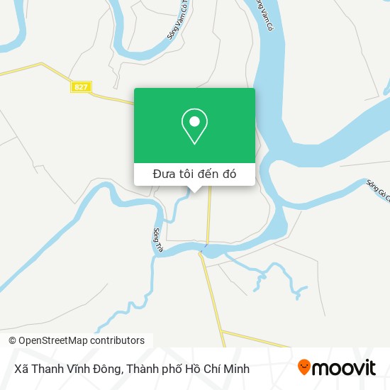 Bản đồ Xã Thanh Vĩnh Đông