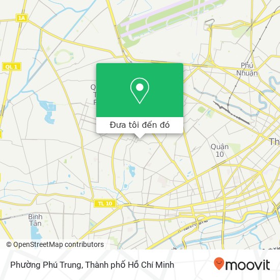 Bản đồ Phường Phú Trung