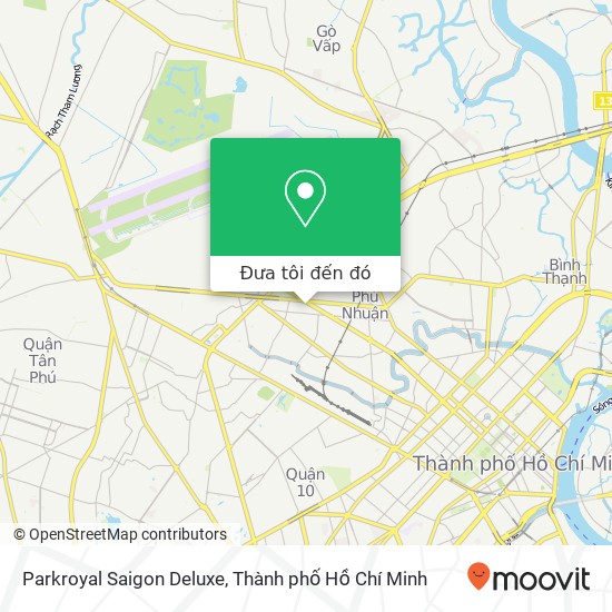 Bản đồ Parkroyal Saigon Deluxe