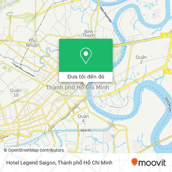 Bản đồ Hotel Legend Saigon