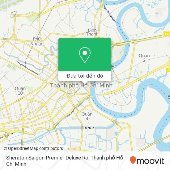 Bản đồ Sheraton Saigon Premier Deluxe Ro