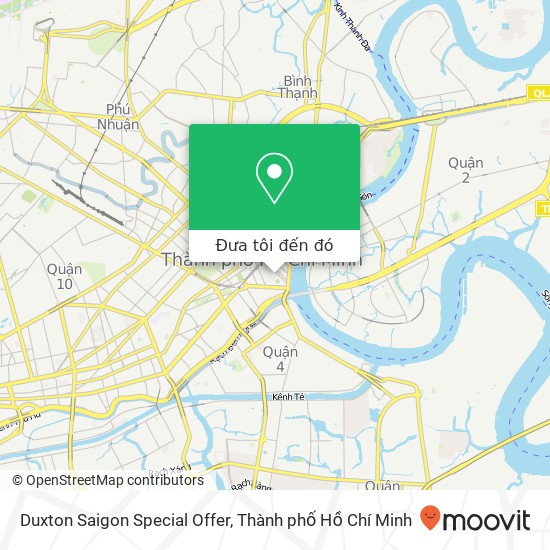 Bản đồ Duxton Saigon Special Offer