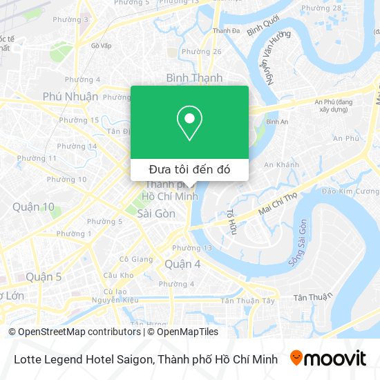 Bản đồ Lotte Legend Hotel Saigon