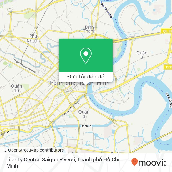 Bản đồ Liberty Central Saigon Riversi