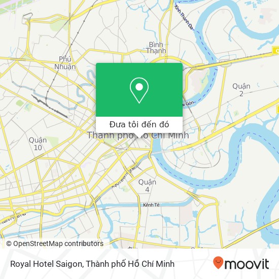 Bản đồ Royal Hotel Saigon