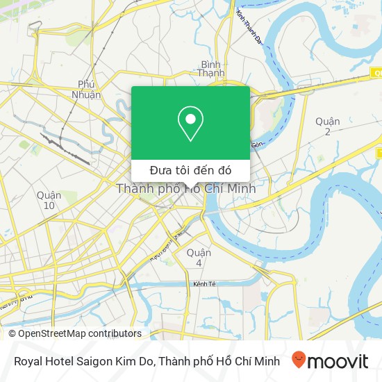 Bản đồ Royal Hotel Saigon Kim Do