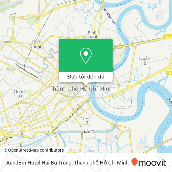 Bản đồ AandEm Hotel Hai Ba Trung