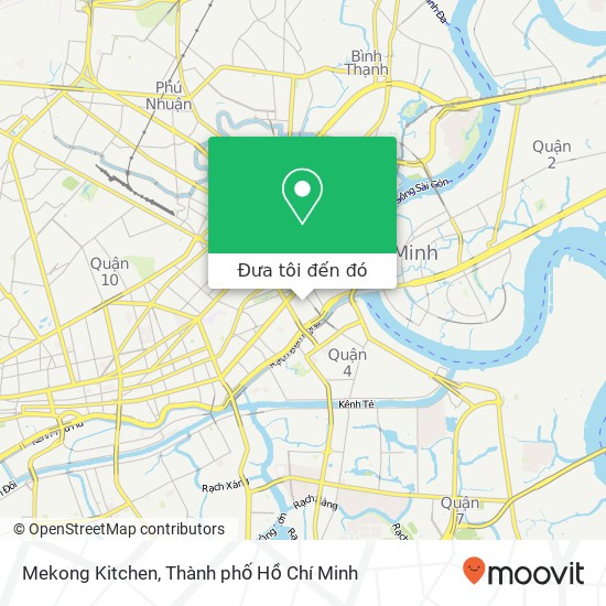 Bản đồ Mekong Kitchen