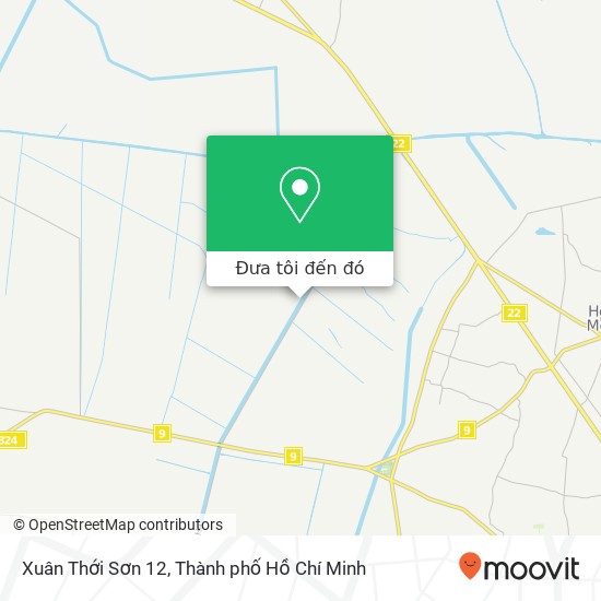 Bản đồ Xuân Thới Sơn 12