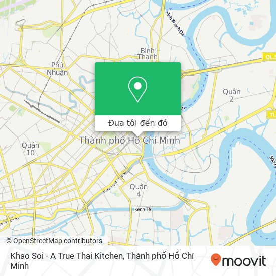 Bản đồ Khao Soi - A True Thai Kitchen