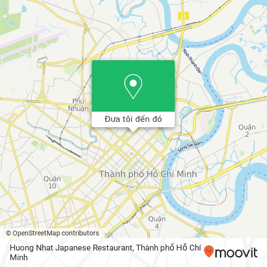 Bản đồ Huong Nhat Japanese Restaurant