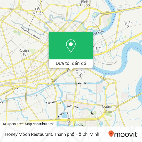 Bản đồ Honey Moon Restaurant