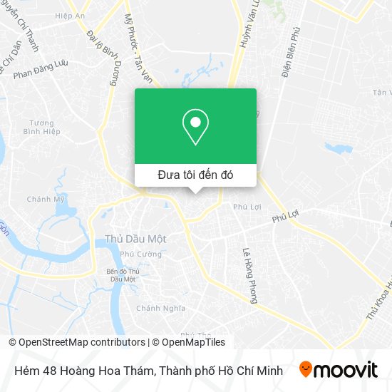 Bản đồ Hẻm 48 Hoàng Hoa Thám