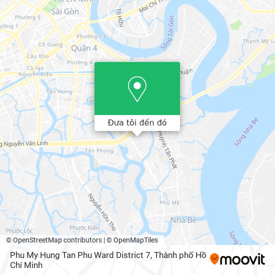 Bản đồ Phu My Hung Tan Phu Ward District 7