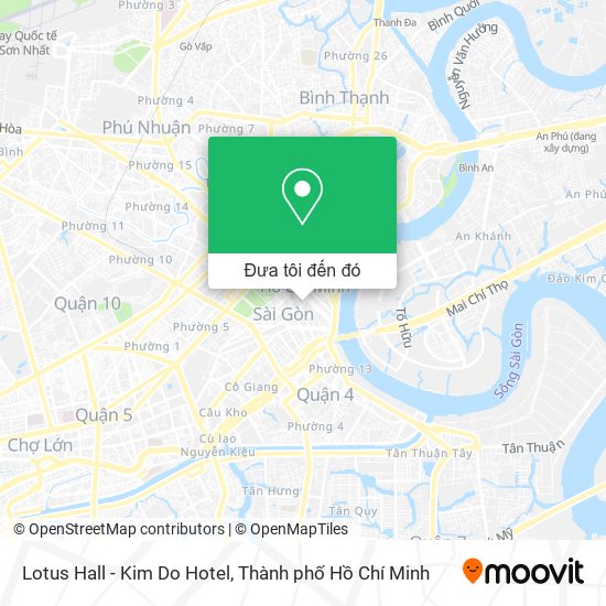 Bản đồ Lotus Hall - Kim Do Hotel