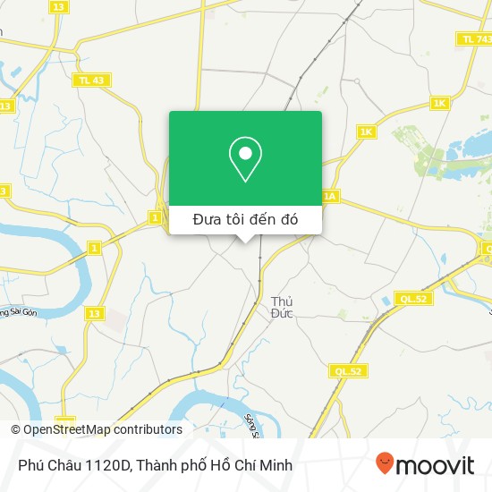 Bản đồ Phú Châu 1120D