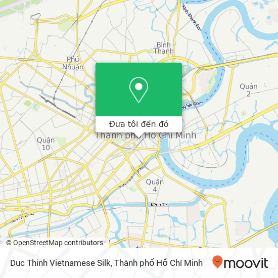 Bản đồ Duc Thinh Vietnamese Silk