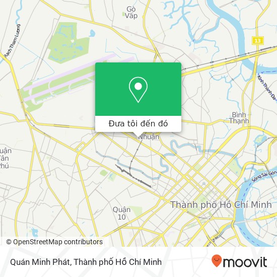 Bản đồ Quán Minh Phát