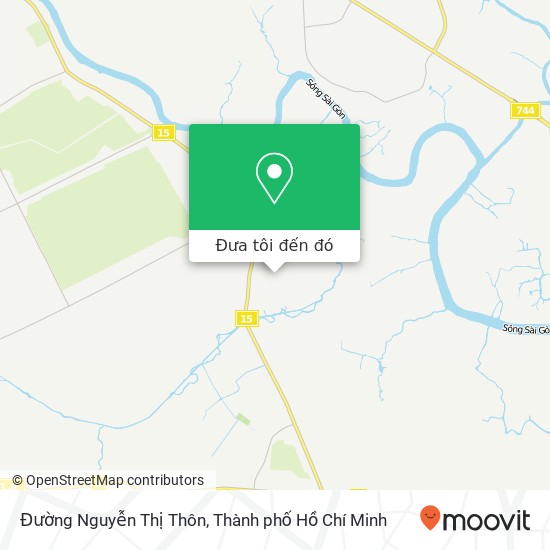 Bản đồ Đường Nguyễn Thị Thôn